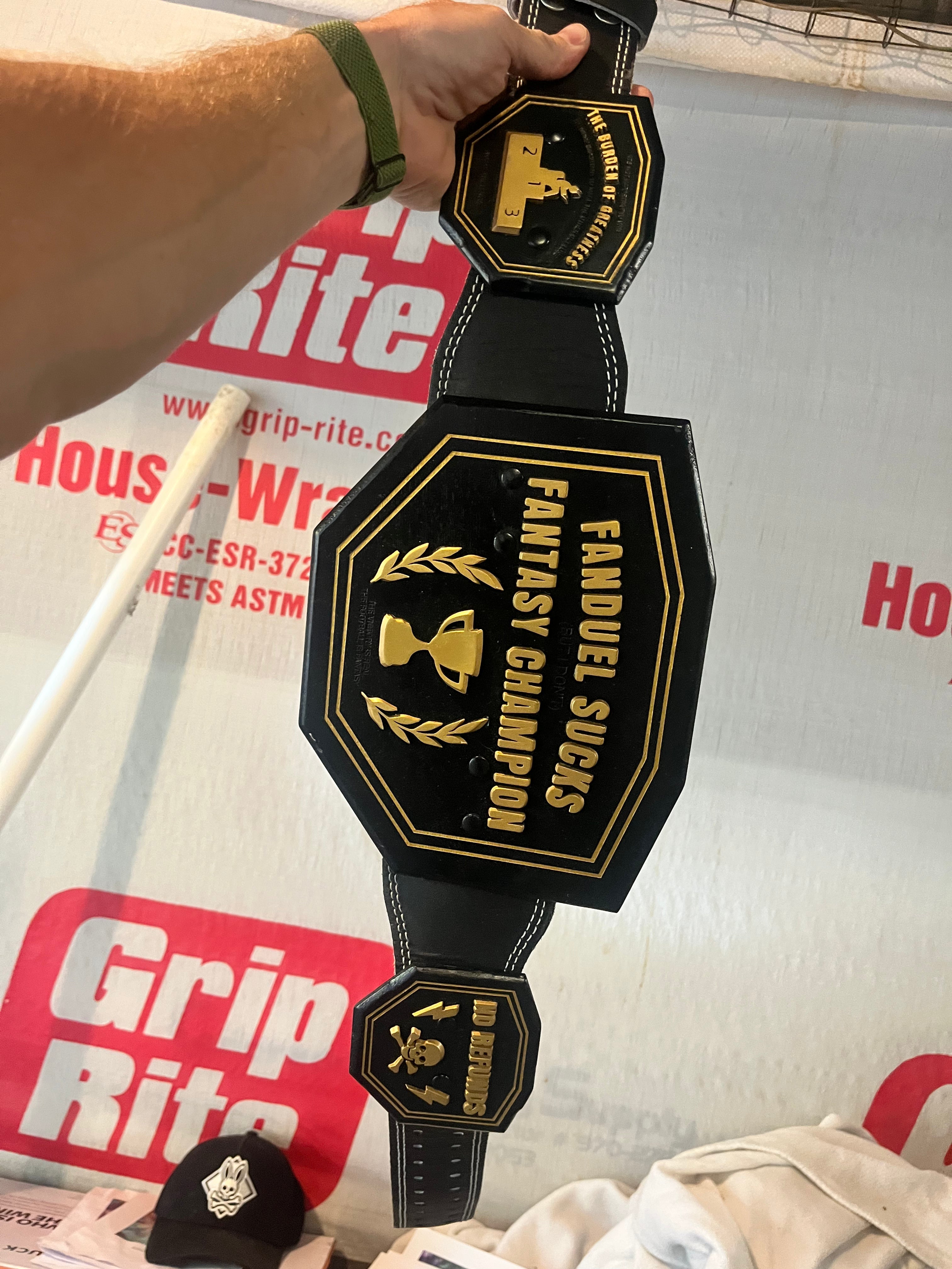 Fantasy Football Championship Belt