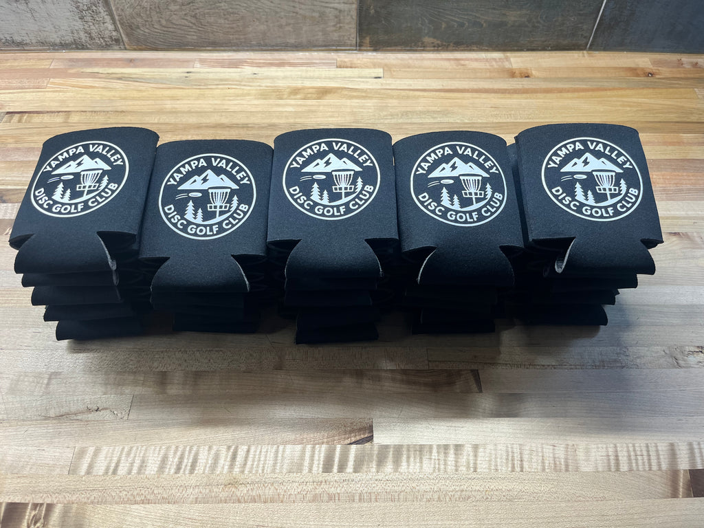 Yampa Valley Disc Golf Club Can Koozie